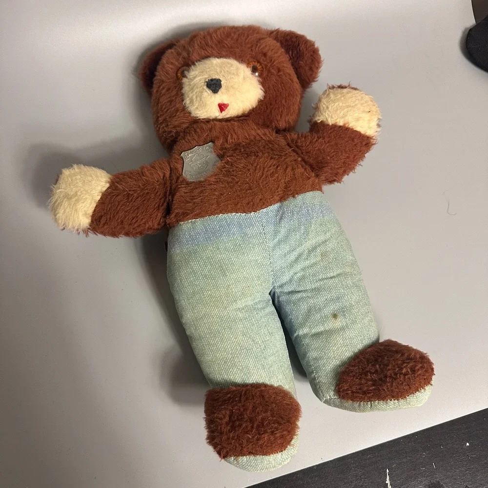 VTG '60s IDEAL TOY SMOKEY THE BEAR RANGER TEDDY BEAR 13